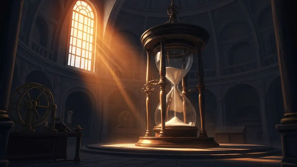 Ilustración conceptual de Cuatro mil semanas: Gestión del tiempo para mortales