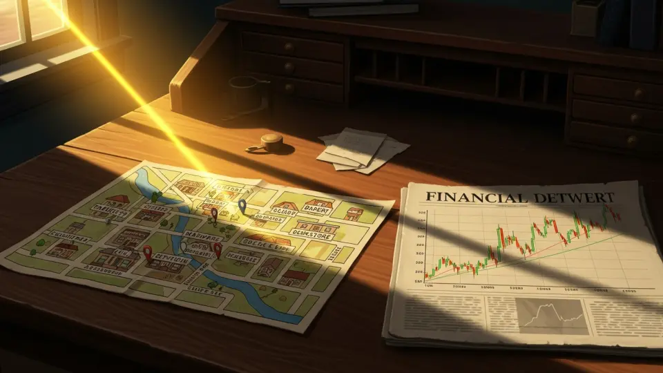 Ilustración conceptual de Un paso por delante de Wall Street: cómo utilizar lo que ya sabes para ganar dinero en bolsa